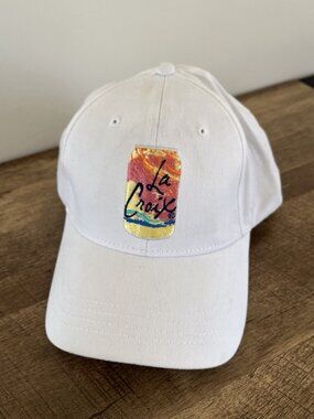 La Croix Pamplemousse Embroidered Dad Hat White OS Casual